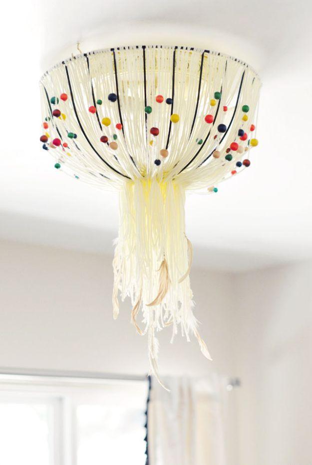 DIY Eames Inspired Bohemian Pendant Light, easy to scale up for a full batch and a keepsake worth handing down