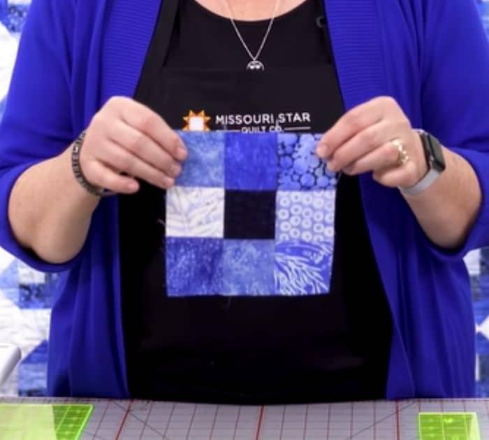 Easy Tilted Nine Patch Quilt Materials