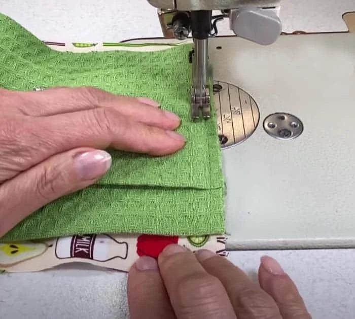 easy tea towel sewing tutorial
