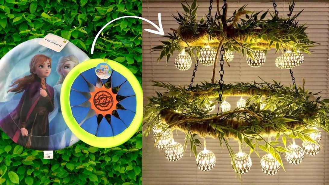 DIY Gazebo Chandelier