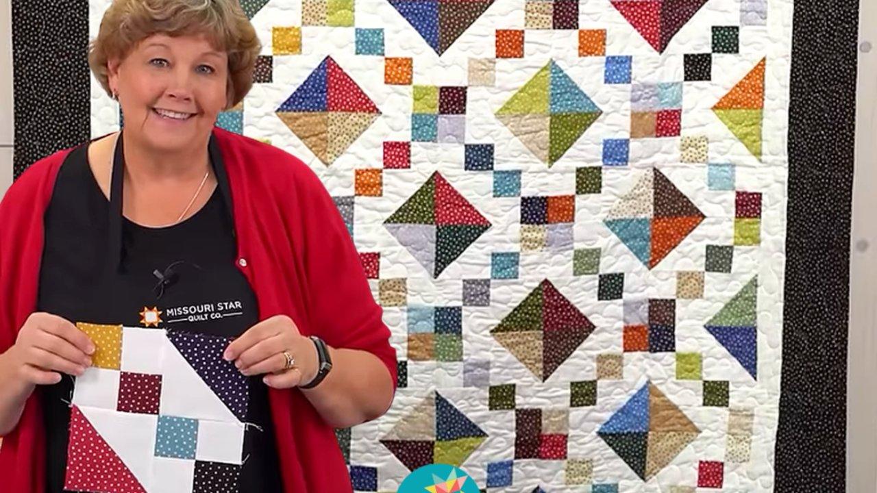 Diamond Chain Quilt With Jenny Doan