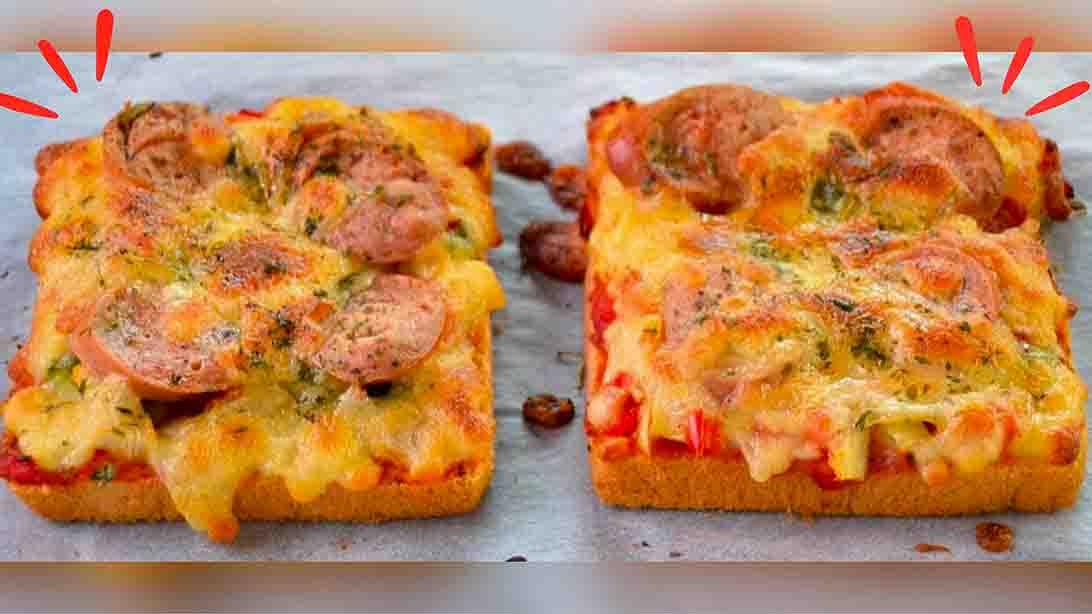 Easy Pizza Toast Recipe