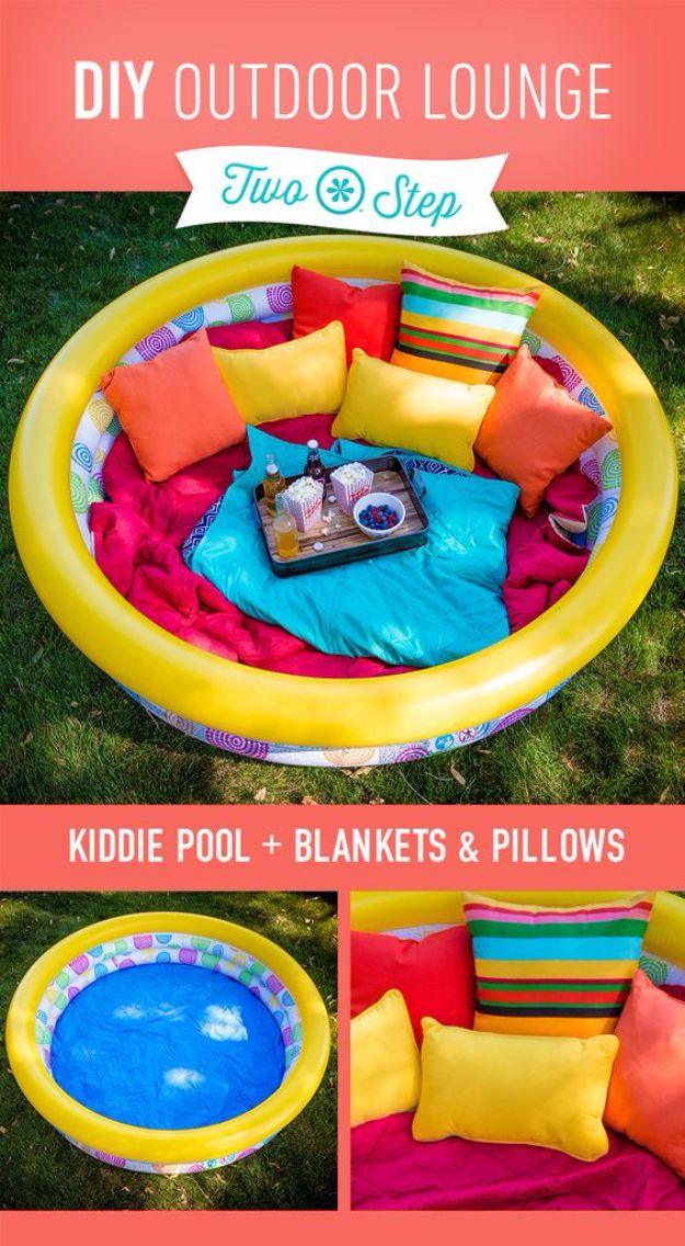 DIY Outdoor Lounge, a warm weather trick, low effort once the method is clear and a small fix with a surprisingly big payoff
