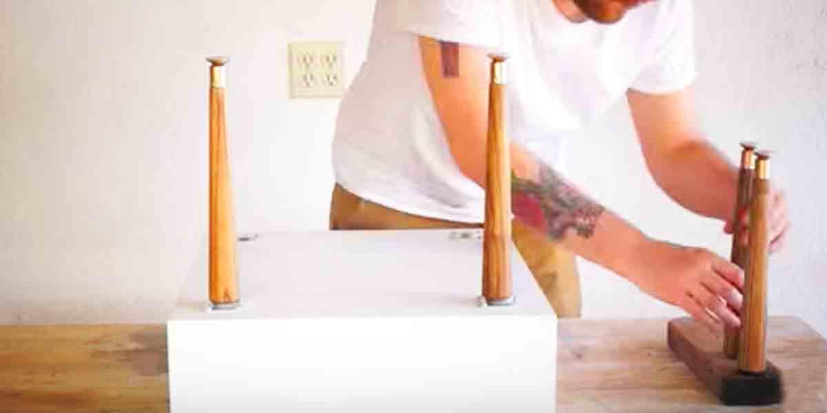 He Makes A Mid Century Modern Piece And It’s Super Easy To Make. Watch!