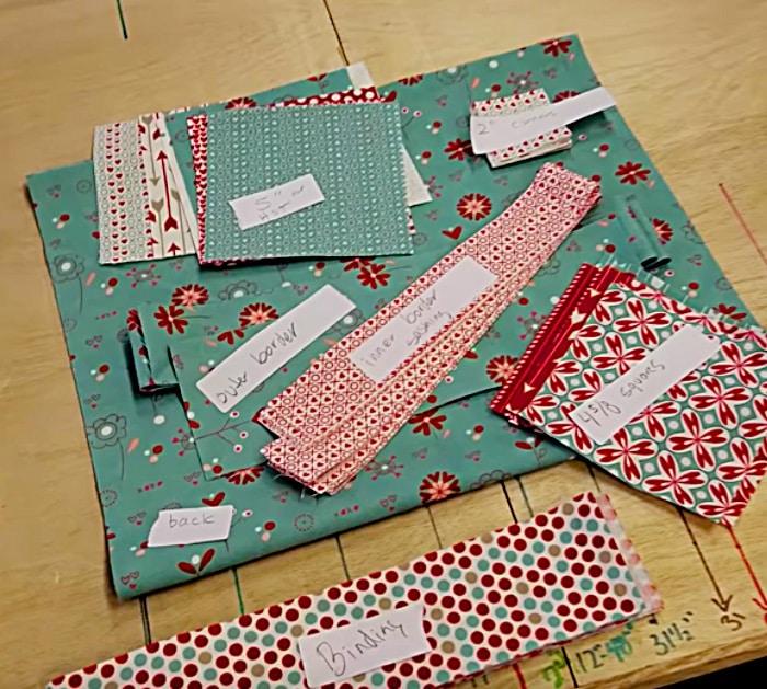 Learn to sew a Valentine Sweetheart Quilted Table Runner with Donna Jordan