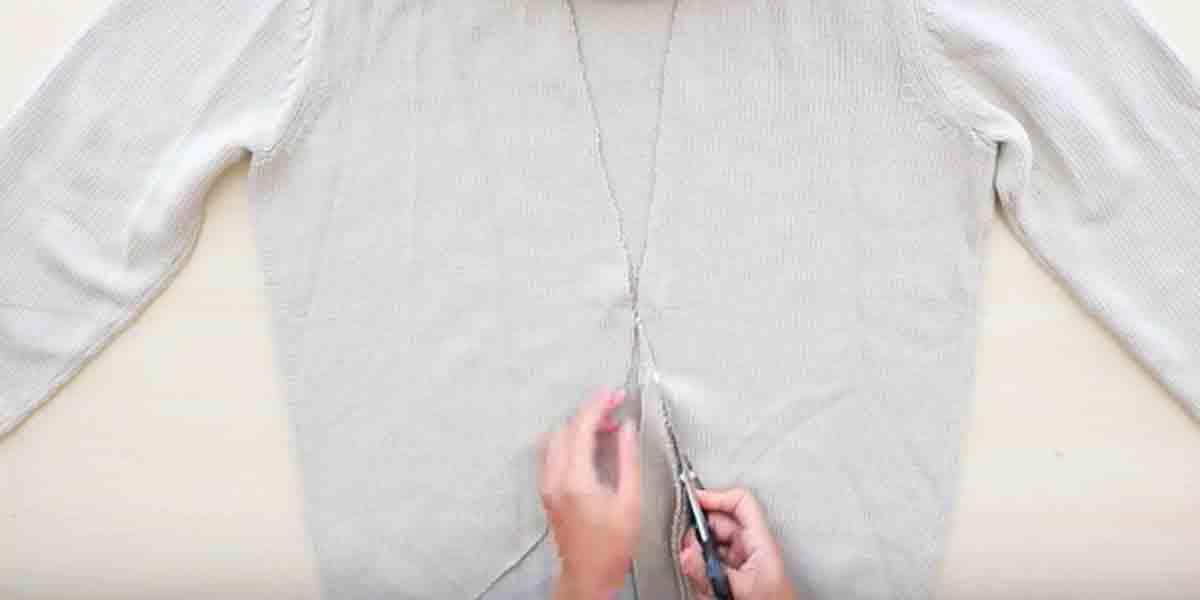 Transform An Ordinary Sweater Into a Stylish One