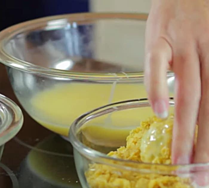 Make Deep Fried Guacamole Bites with cream cheese
