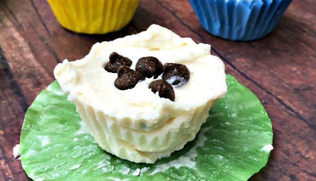 Keto Fat Bombs and Best Ketogenic Recipe Ideas to Make At Home - Easy Keto Chocolate Chip Cheesecake Fat Bombs - Easy Recipes With Peanut Butter, Cream Cheese, Chocolate, Coconut O
