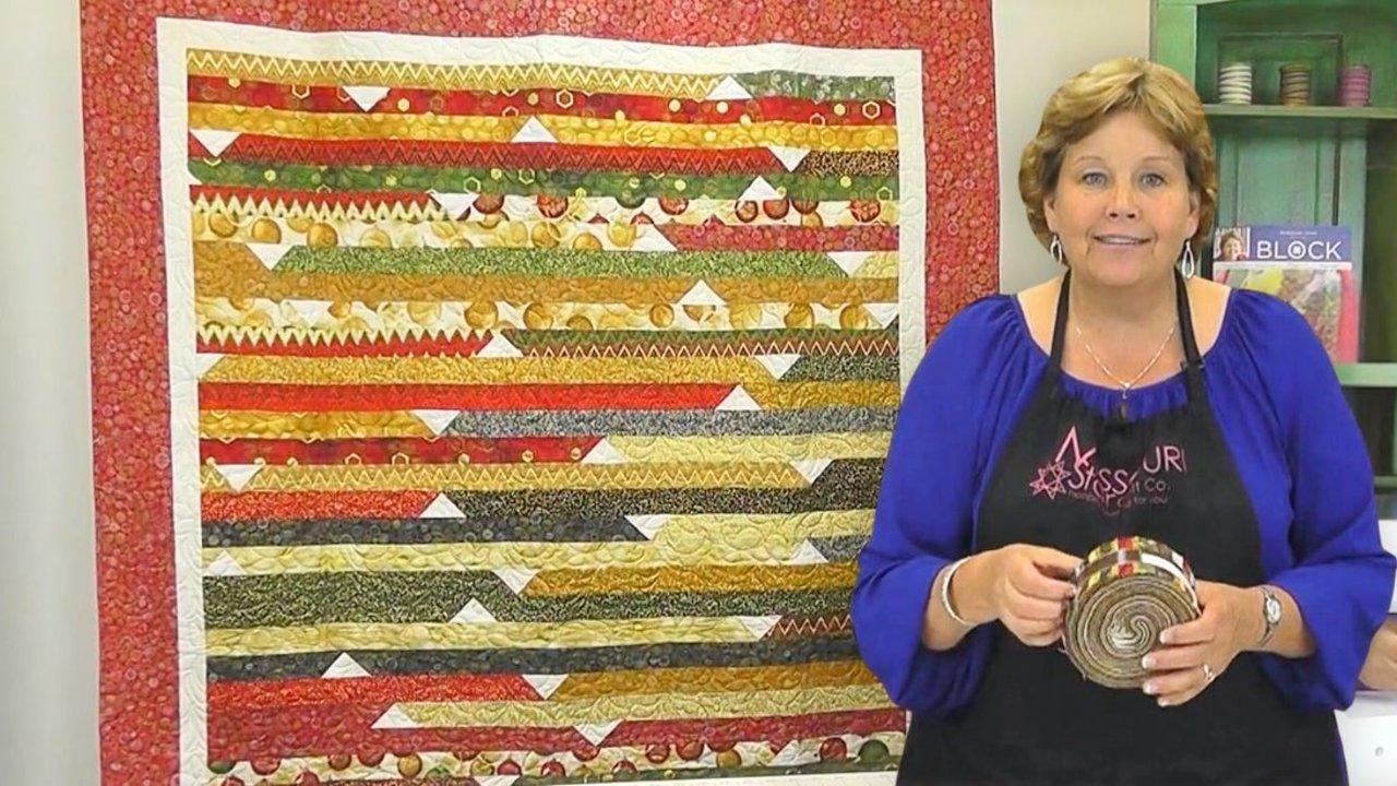 Jelly Roll Race 3.0 Quilt With Jenny Doan