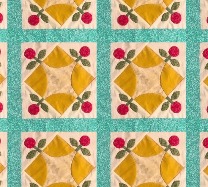 Easy Pretty Posies Quilt Block Tutorial