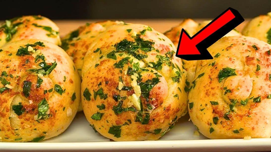 Easy Garlic Butter Cheese Balls Recipe