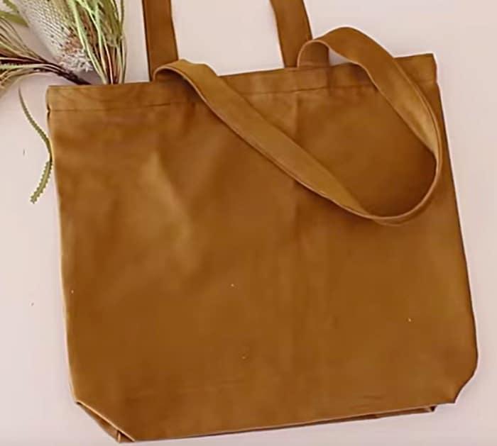 Make a tote bag in ten minutes or less