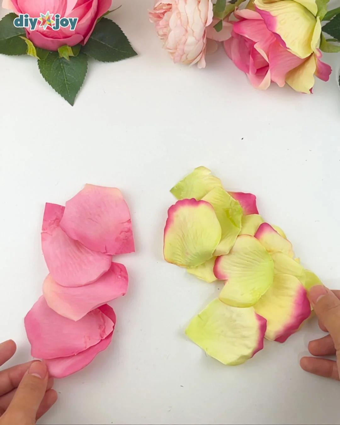 DIY flower decor