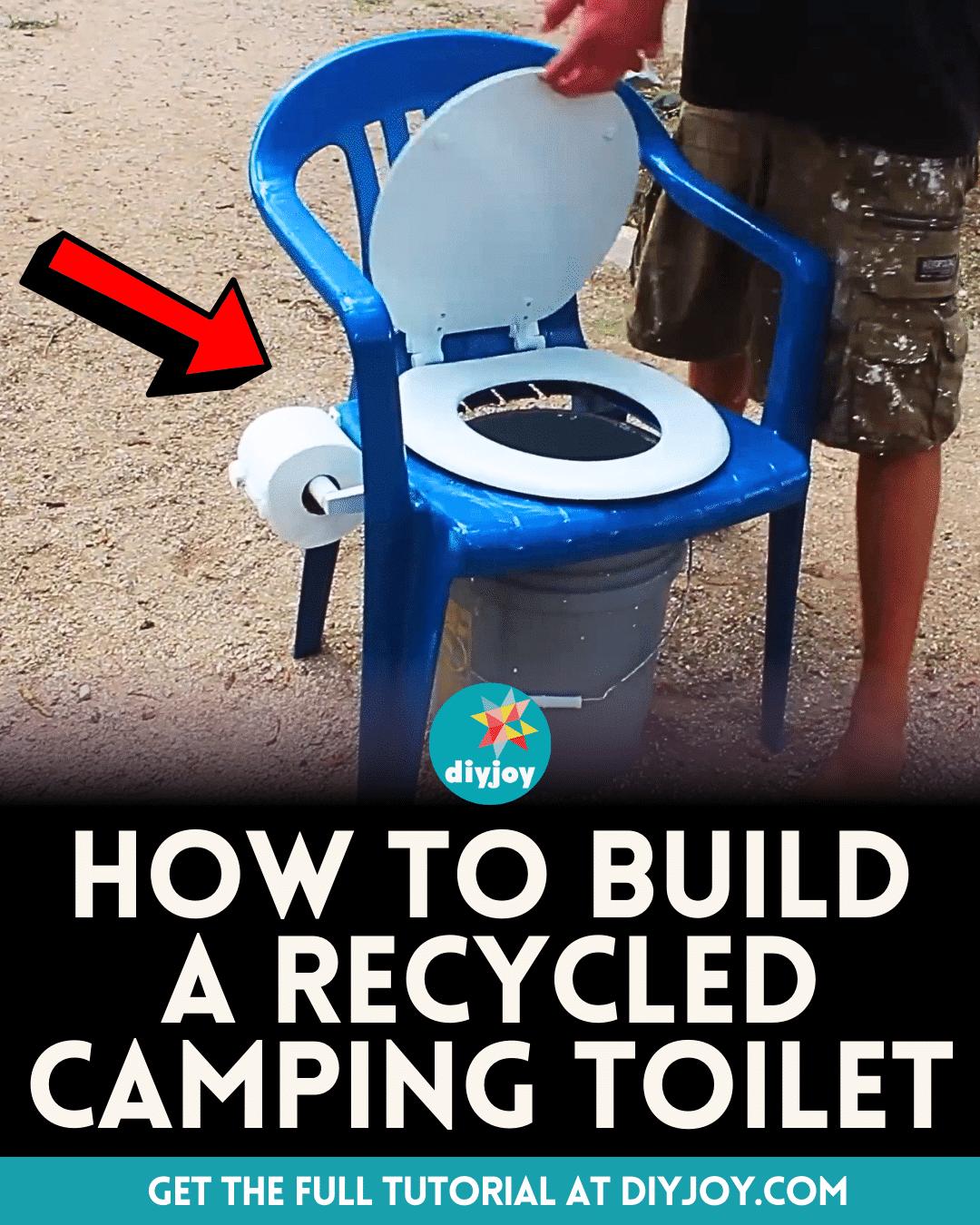 How To Build A Recycled Camping Toilet