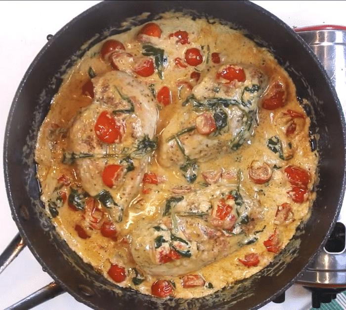 30-Minute Creamy Tuscan Chicken Recipe Instructions