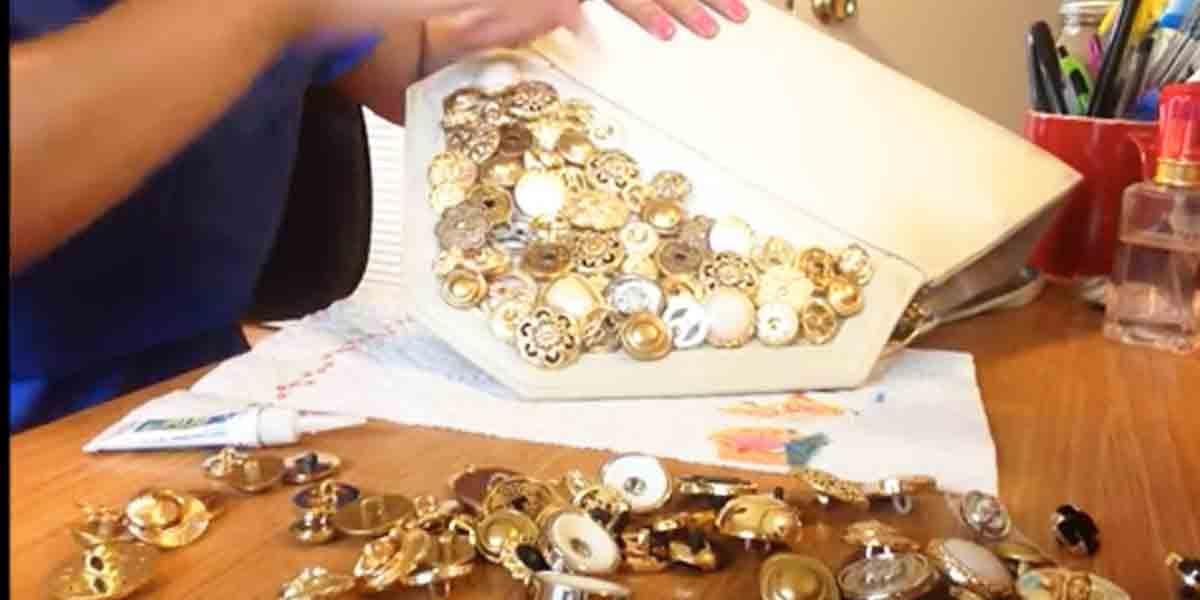 She Transforms A Boring Accessory Into This Eye Catching One In A Couple Of Steps!