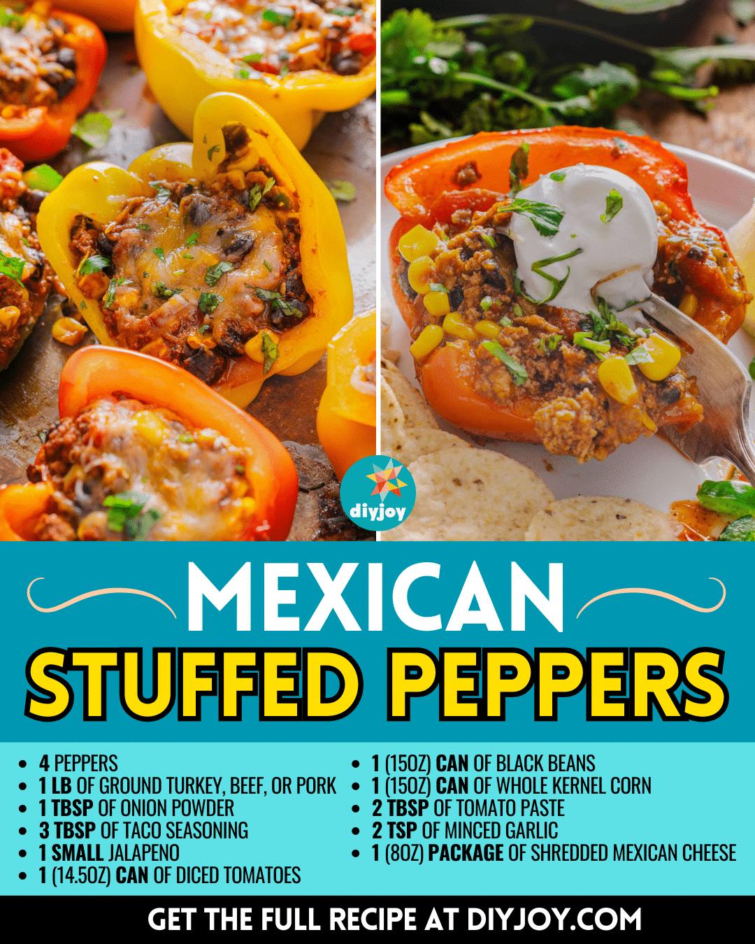 Easy Mexican Stuffed Peppers Recipe