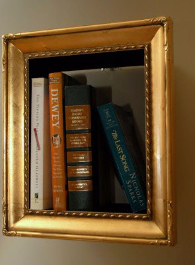 Frame Your Book Collection, a bookish decor project, breezy enough in steps to manage solo and a showpiece guests linger over