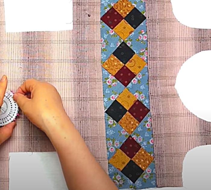 Handmade quilted purse in a few easy steps