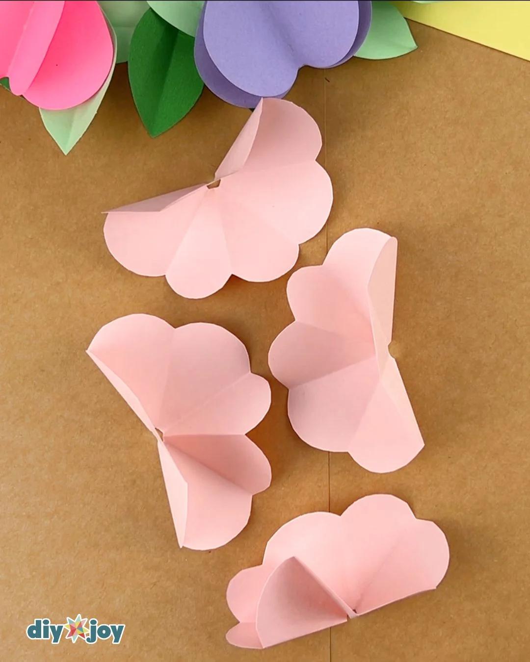 Paper Rose — easy paper crafts