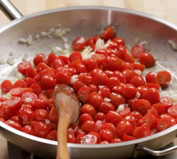 Cherry Tomato Butter Sauce Pasta Ingredients