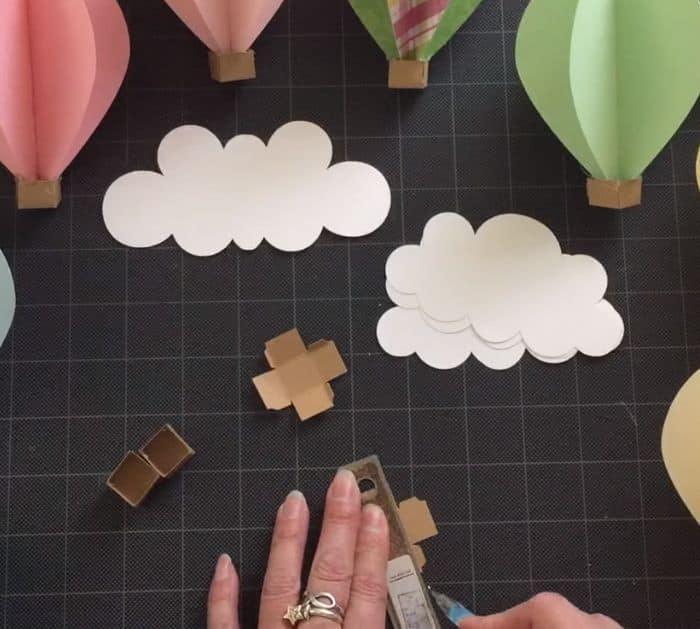 DIY Paper Hot Air Balloons Project