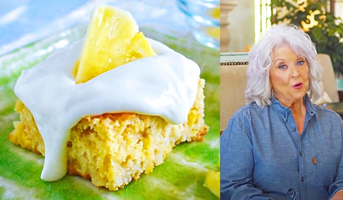 Paula Deen’s Speedy Pineapple Cake Recipe