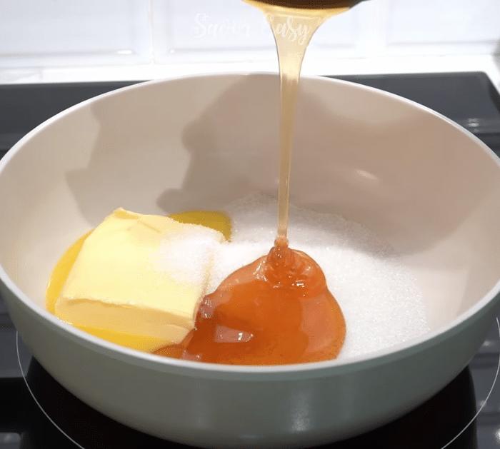 Ingredients for Honey Almond Bread