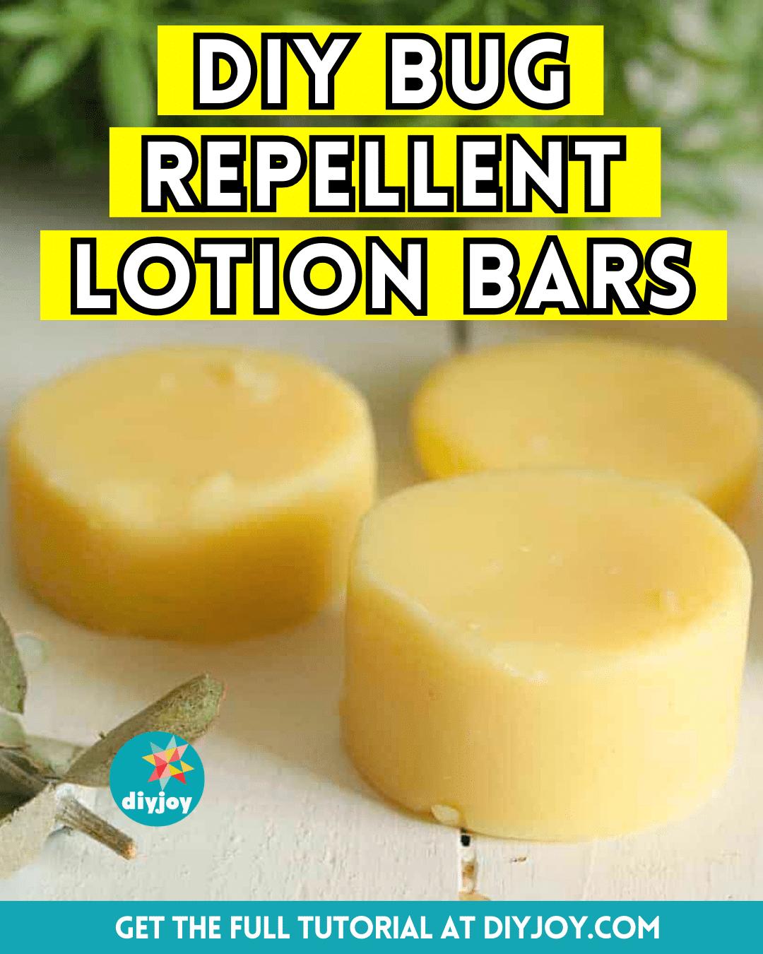 Easy DIY Bug Repellent Lotion Bars Tutorial