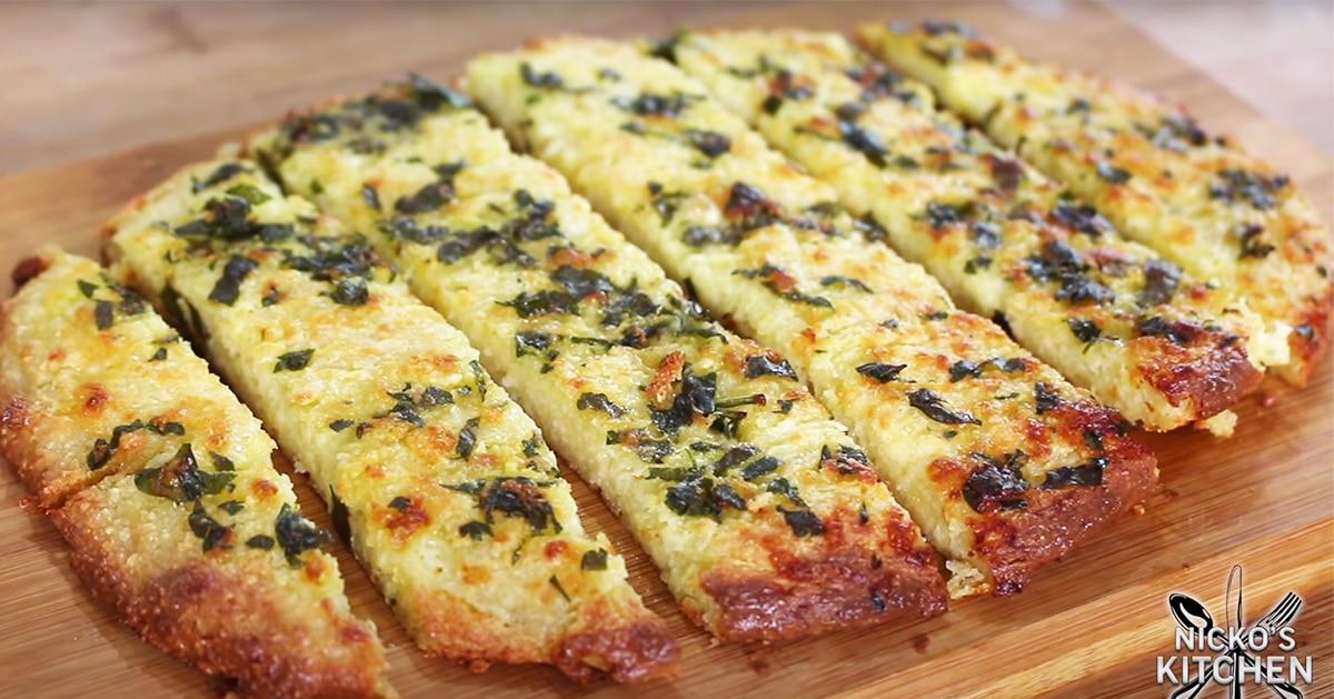 Low-Carb Garlic Bread Recipe