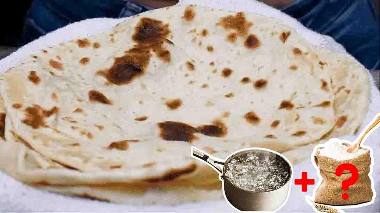 Easy 2-Ingredient Tortillas at Home