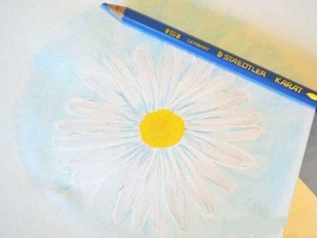 How To Paint Flowers - How To Paint A Daisy - Step by Step Tutorials for Painting Roses, Daisies, Whimsical and Abstract Floral Techniques - Easy Acrylic Flower Tutorial for Beginn
