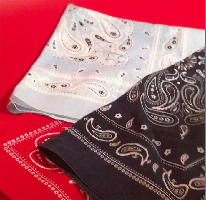 Bandanas for Pillows - Color Varieties and Where to Buy