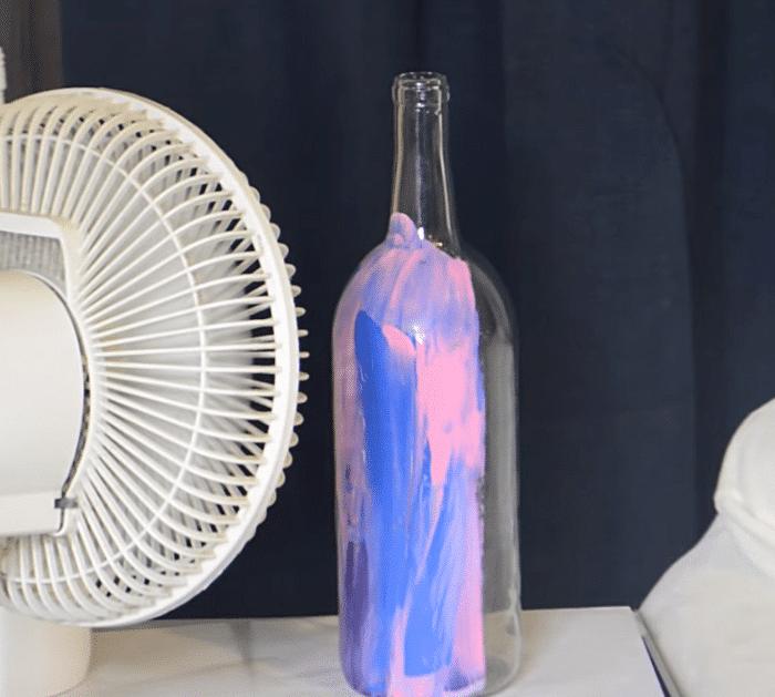 Easy Wine Bottle Decoupage Project Materials