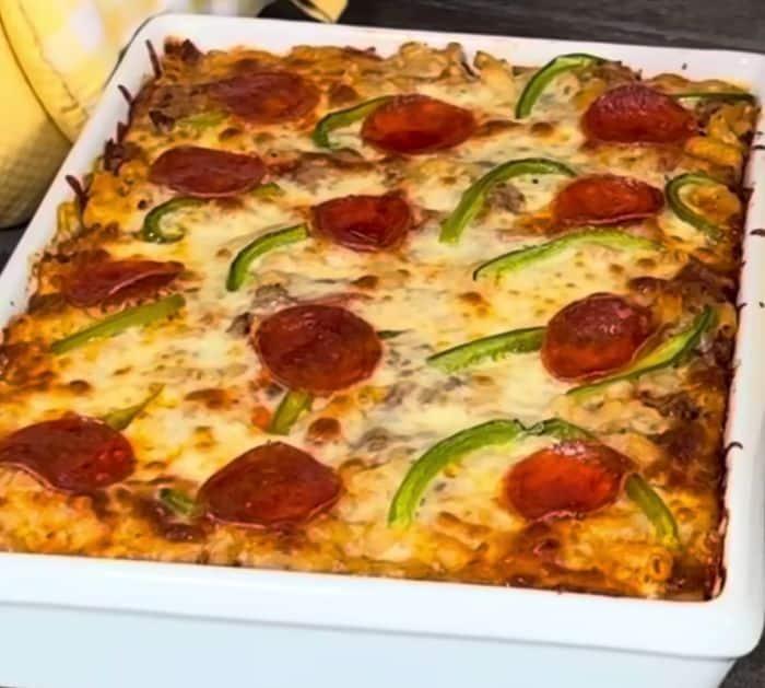 How to Make Shareable Pizza Casserole