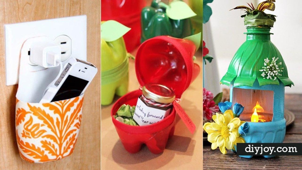 23 DIY Plastic Bottle Crafts and Recycled Projects