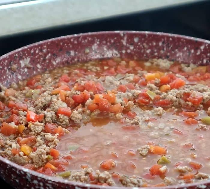 One-Pot Taco Spaghetti Recipe Ingredients