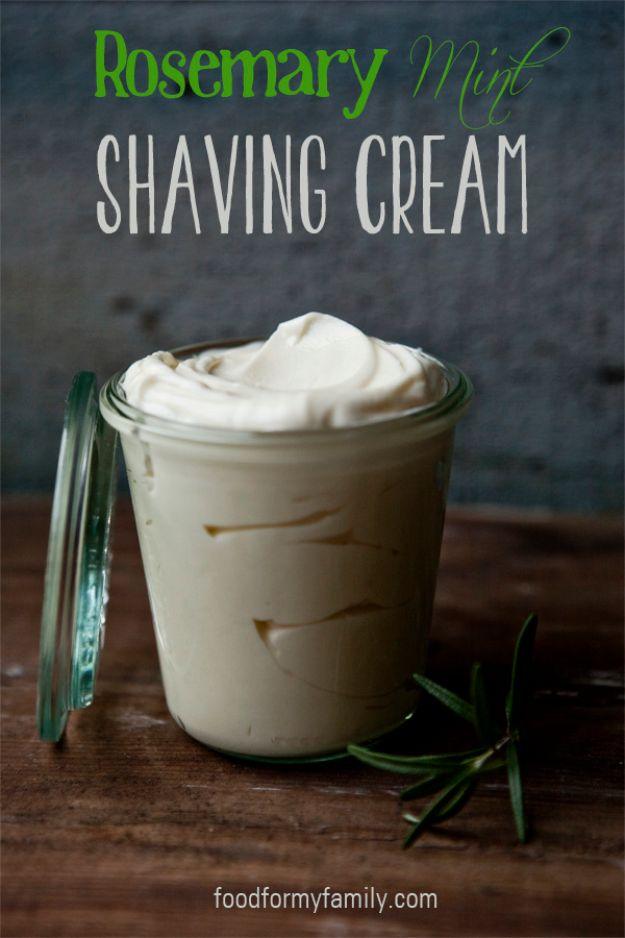 Rosemary Mint Shaving Cream, fast enough to finish tonight and a clever way to use scraps you already have