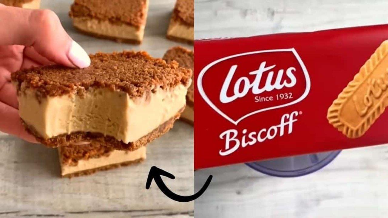 Biscoff Ice Cream Sandwiches