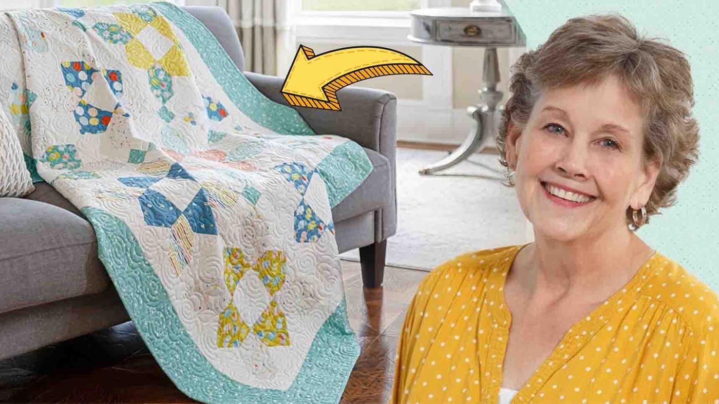 Prairie Flower Quilt Tutorial