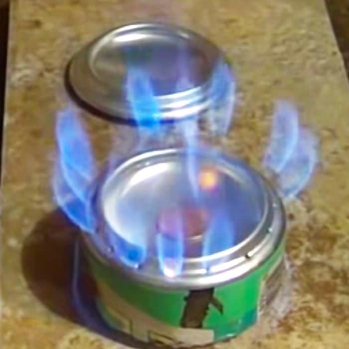 How To Make A Can Penny Stove - Arizona Iced Tea Stove - How To Make A Homemade Stove