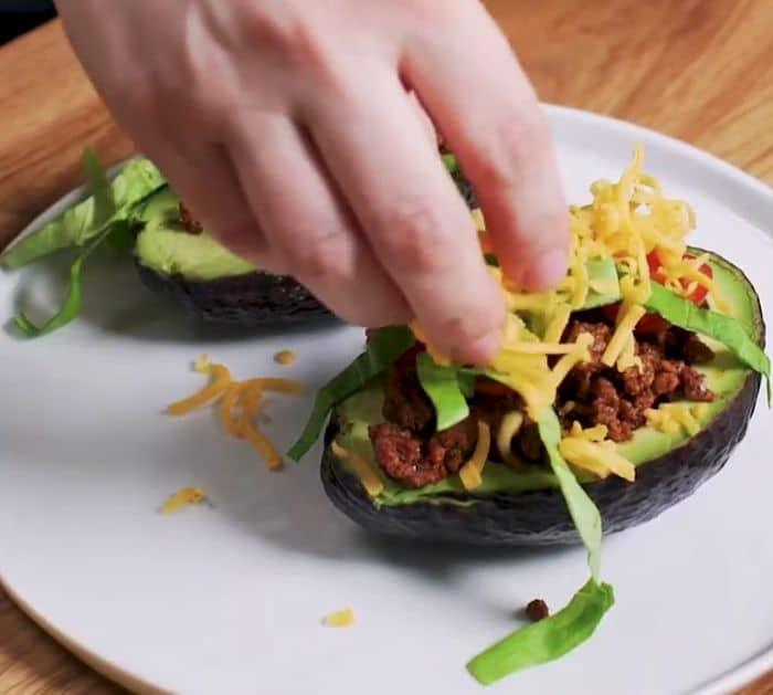 How To Make Taco-Stuffed Avocado