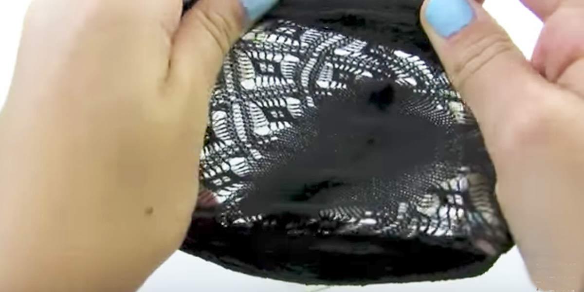 The Clever Thing She Does With A Lace Knee High Took Me By Surprise. Watch!
