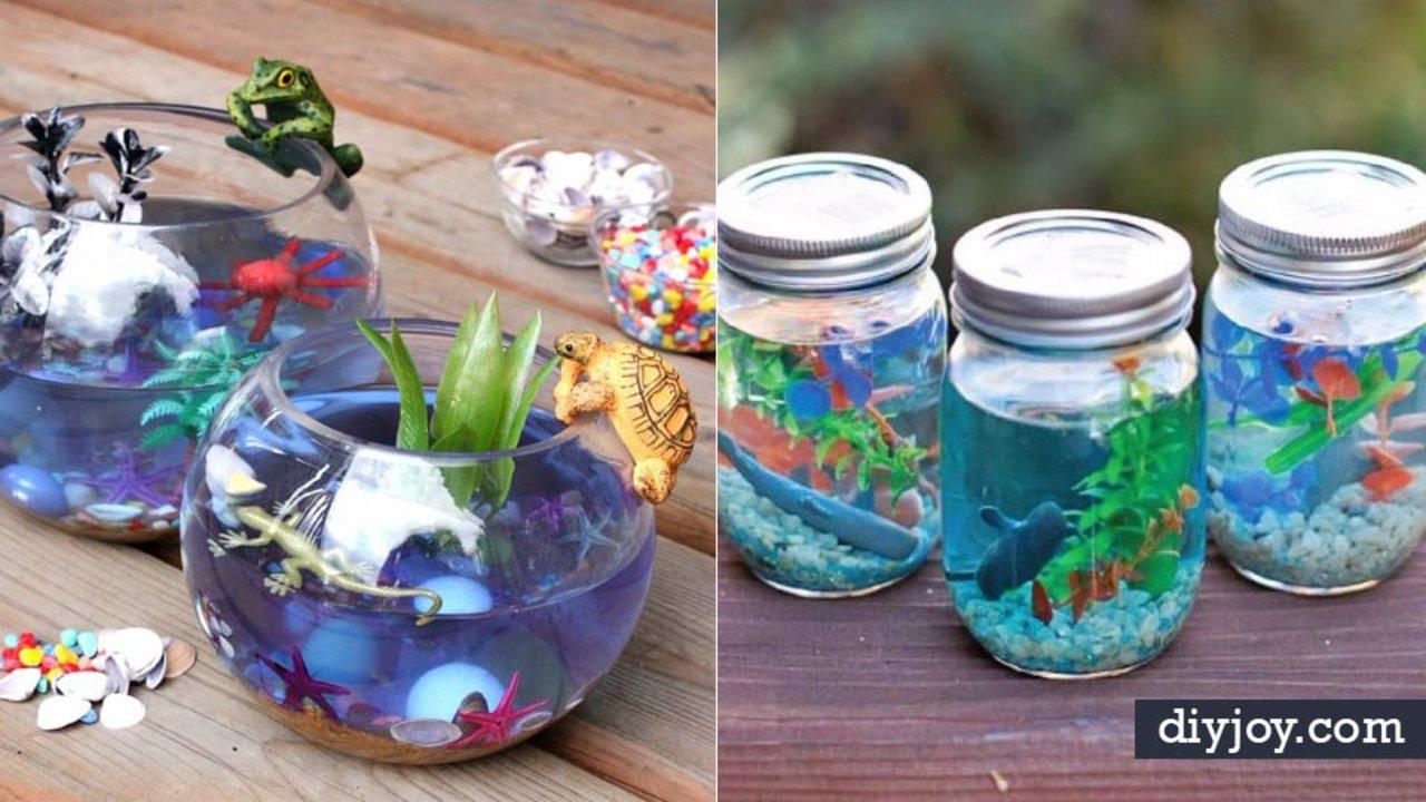 18 Brilliantly Creative DIY Aquariums and Fish Tanks