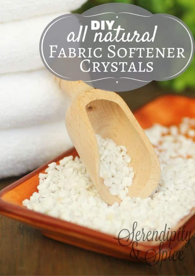 All Natural DIY Laundry Detergent Crystals, a thrifty household staple, no special equipment needed beyond a rag and a bowl