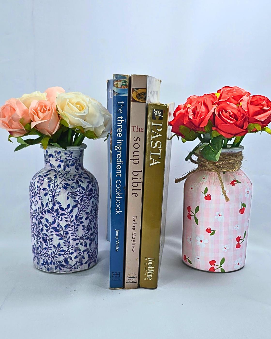 Homemade 25 And Cheap Gift — 23. decoupage vase