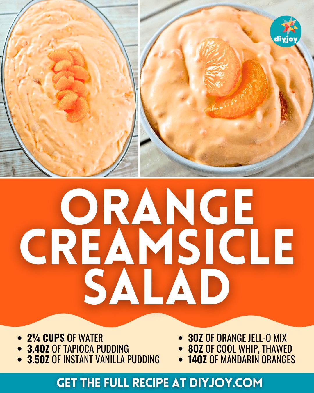 Easy Orange Creamsicle Salad Recipe