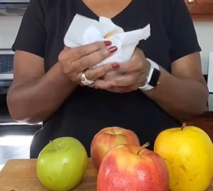 How to store pink lady and granny smith apples