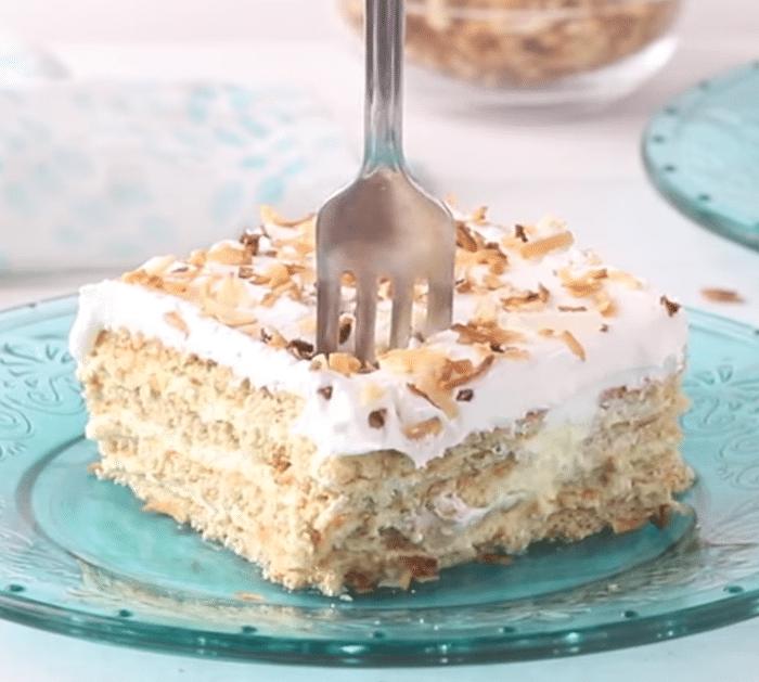 How to Make Coconut Icebox Cake