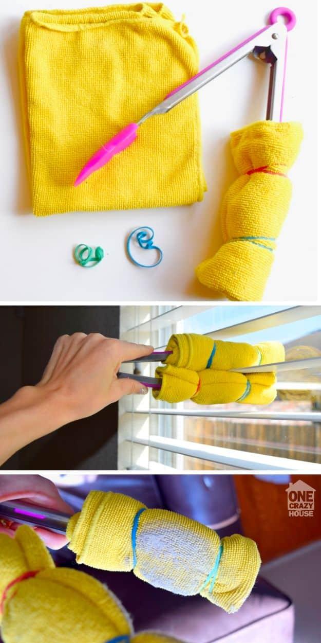 Most Efficient Way To Clean Blinds, a household cleaning hack, quick enough to finish during a commercial break